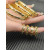 David Yurman 8mm Gold Pav&Atilde;&copy; Blue Diamond Renaissance Band Bracelet