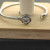 David Yurman 3mm Cable Classic Four-Point Diamond White Diamond Cuff Bracelet