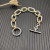 David Yurman Gold and Silver Twisted Cable Bracelet, 19cm
