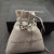 David Yurman Gold and Silver Double Heart Clasp Pendant Necklace, 1.5mm Chain, Length 45cm + 5cm