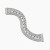 David Yurman Silver-Tone 29mm Multi-Row Chain Bracelet