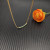 David Yurman 1.7mm Pav&Atilde;&copy; Bar Green Diamond Necklace