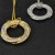 David Yurman 30mm Round Fully Pav&Atilde;&copy; Diamond Pendant Necklace