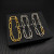 David Yurman 9.8mm Gold and Silver Lexington Chain Bracelet