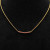 David Yurman 1.7mm Pav&Atilde;&copy; Bar Red Diamond Necklace