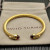 David Yurman Gold 5mm Five-Row Cable Bracelet with Purple Pav&Atilde;&copy;