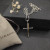 David Yurman Silver and Gold Cross Pendant Necklace with Cable Bar Details