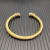 David Yurman Gold 5mm Five-Row Pav&Atilde;&copy; Diamond Pearl Bracelet