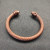 David Yurman 7mm Beige Colorful Enamel Cuff Bracelet, Fits Wrist Size 16cm - 20cm