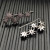 David Yurman Silver Starburst Climber Earrings