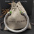 David Yurman Gold and Silver 7mm Double End Cap Bracelet with Light Green Pav&Atilde;&copy;
