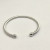 David Yurman 4mm Silver Round End Bracelet