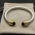 David Yurman 7mm Gold Black Diamond Head Gemstone Bracelet, Fits Wrist Sizes 16&acirc;20cm