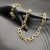 David Yurman Gold Madison Chain Diamond Accent Necklace 50cm
