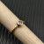 David Yurman Gold 2.8mm Petite Cable Purple Pav&Atilde;&copy; Diamond Ring