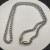 David Yurman 6mm Gold and Silver Hook Clasp Necklace
