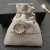 David Yurman Gold and Silver Rotating Hook Diamond Pendant Necklace, 1.5mm Chain, Length 45cm + 5cm