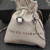 David Yurman 7mm Cable Twist Square White Agate Pendant Necklace, 1.5mm Chain, Length 45cm + 5cm