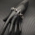 David Yurman 8mm Sterling Silver Mercer Multi-Ring Bracelet