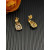 David Yurman Gold Champagne Pav&Atilde;&copy; Square Cable Drop Earrings