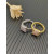 David Yurman Gold Four-Prong Pav&Atilde;&copy; Diamond Ring