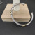 David Yurman 4mm Cable Cuff Bracelet with Double X Station Accent