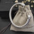 David Yurman 7mm Sterling Silver Half-Pav&Atilde;&copy; Cable Cuff Bracelet