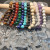 David Yurman 8mm Stretch Green Agate Bracelet