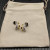 David Yurman Gold and Silver 13.5mm Double Hoop Embrace Earrings