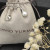 David Yurman Silver 8mm Pearl Pendant Necklace