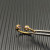 David Yurman 2.3mm Gold Renaissance Pav&Atilde;&copy; Purple Diamond Ring