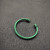 David Yurman 5mm Green Colorful Enamel Cuff Bracelet, Fits Wrist Size 16cm - 20cm