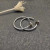David Yurman Silver Cable Single Row Diamond Hoop Earrings