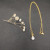 David Yurman Gold Tone 8mm Pearl Pendant Necklace