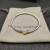David Yurman 3mm Gold and Silver Heart Cuff Bracelet