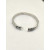 David Yurman 8mm Silver Pav&Atilde;&copy; Green Diamond Renaissance Band Bracelet