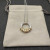 David Yurman Gold and Silver Rotating Hook Diamond Pendant Necklace, 1.5mm Chain, Length 45cm + 5cm