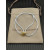 David Yurman Light Blue Double Ring Gold Nylon Cord Bracelet