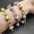 David Yurman Gold Madison Pav&Atilde;&copy; Bead Bracelet
