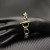 David Yurman 8mm Gold and Silver Mercer Multi-Ring Bracelet