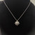 David Yurman Sterling Silver 19mm Sunflower Pendant Necklace
