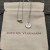 David Yurman Gold Diamond Initial Z Disc Pendant Necklace