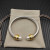 David Yurman 7mm Gold Pearl Head Gemstone Bracelet, Fits Wrist Sizes 16&acirc;20cm