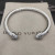David Yurman 5mm Half-Pav&Atilde;&copy; Cable Cuff Bracelet White Diamonds