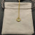 David Yurman Silver Diamond Letter D Round Pendant Necklace, Length 42cm + 3cm + 3cm