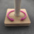 David Yurman 5mm Rose Red Colorful Enamel Cuff Bracelet, Fits Wrist Size 16cm - 20cm