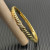 David Yurman 6.2mm Gold X-Pattern Pav&Atilde;&copy; Wave Cuff Bracelet