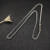David Yurman 6mm Gold and Silver Hook Clasp Necklace