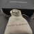 David Yurman Gold and Silver Double Cylinder Cross Ring