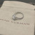 David Yurman Four-Prong Square White Diamond Ring